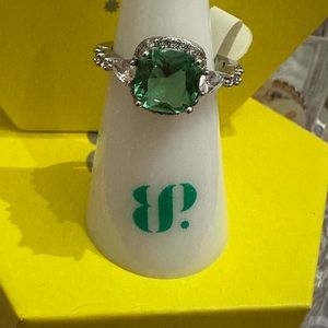 BP ring hello Hollywood rhodium plating suggested retail $88